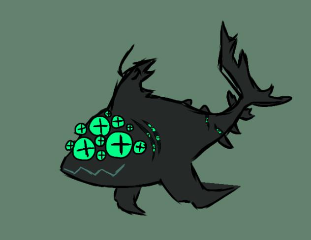 Sharkie (Pressure Fanart)