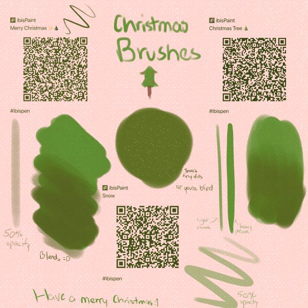 Christmas Brushes