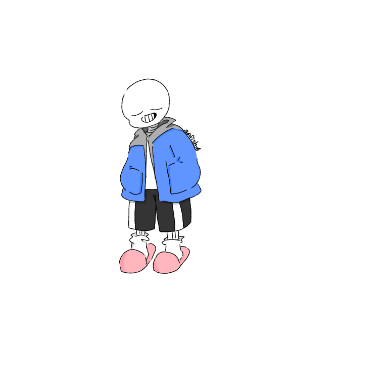 Undertale Sans - ibisPaint