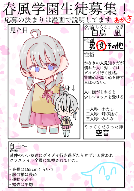 キャラ募