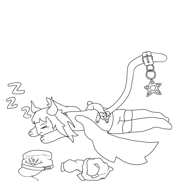 Aussie takin’ a nap