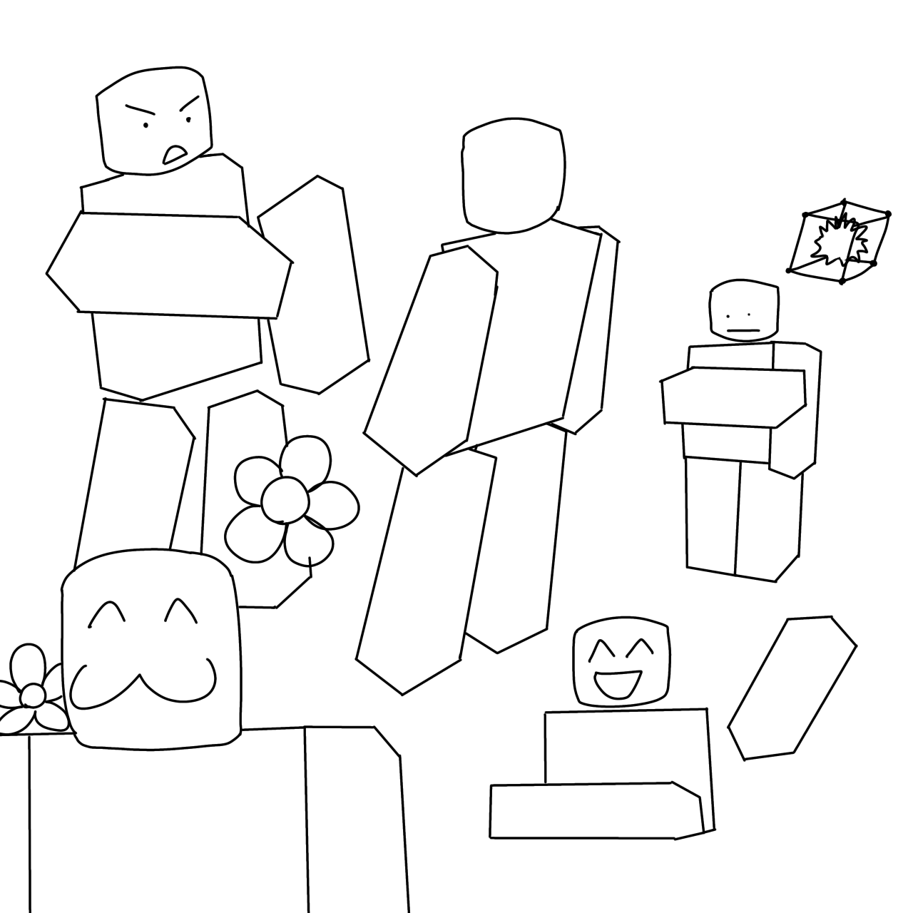 Roblox collab - ibisPaint
