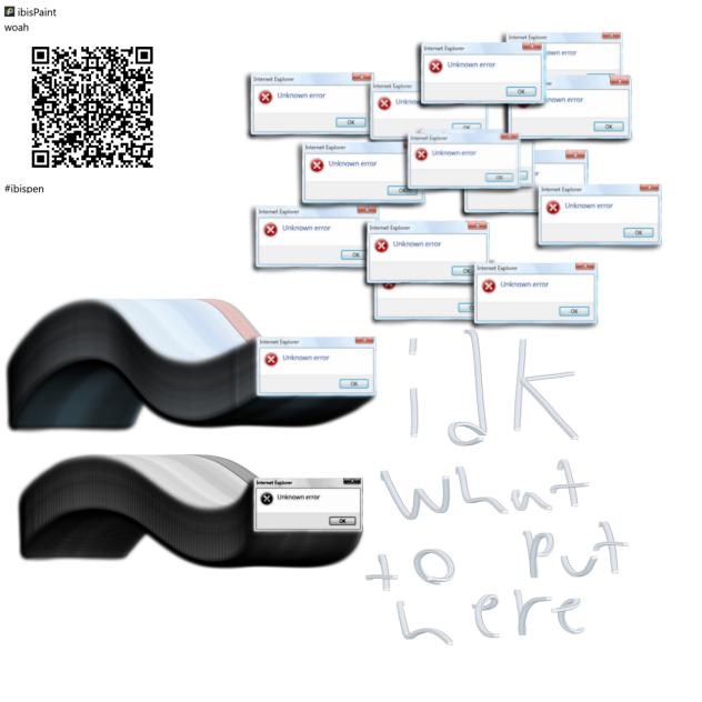 error popup brush - ibisPaint