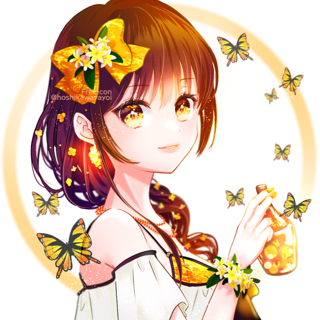 金星蝶(フリーアイコン)