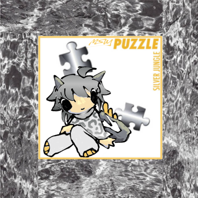 Silver jungle - puzzle