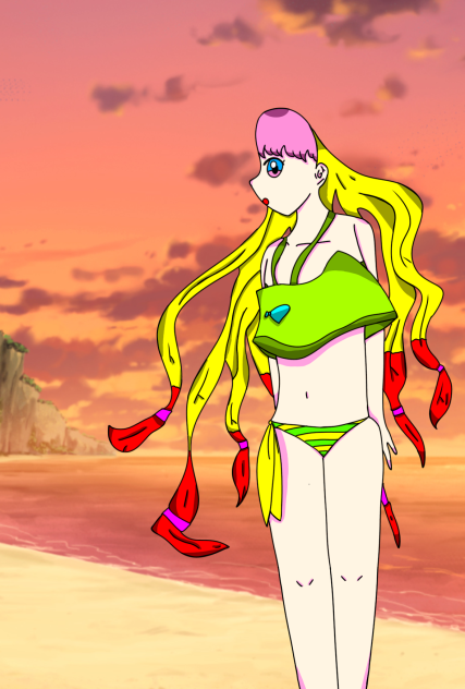 노을진 바닷가🏖