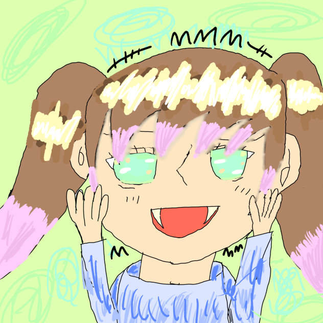 笑う子