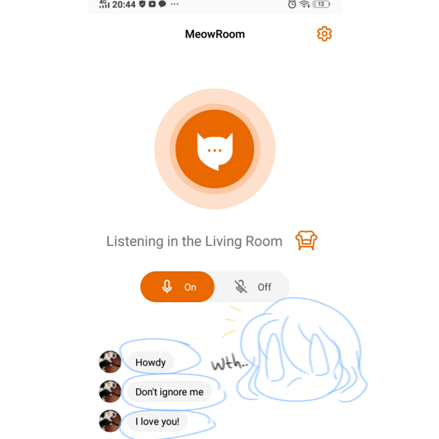 What did my Cat said..