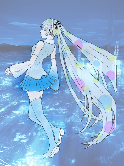 初音ミク お借りしました