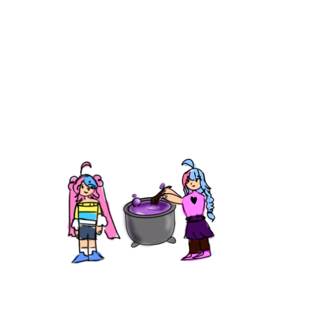 Random animation of my Ocs Kit and Kat