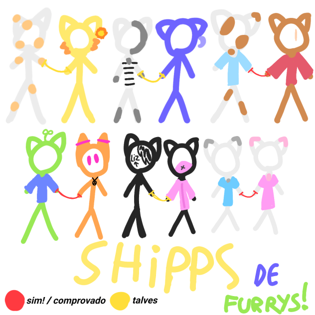 shipps de furrys! ☆fanart pra pinkie☆