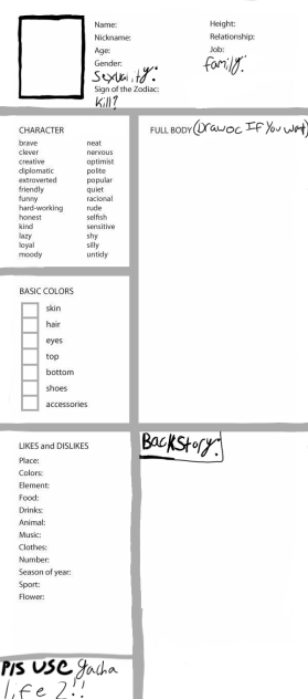 New oc sheet ibisPaint