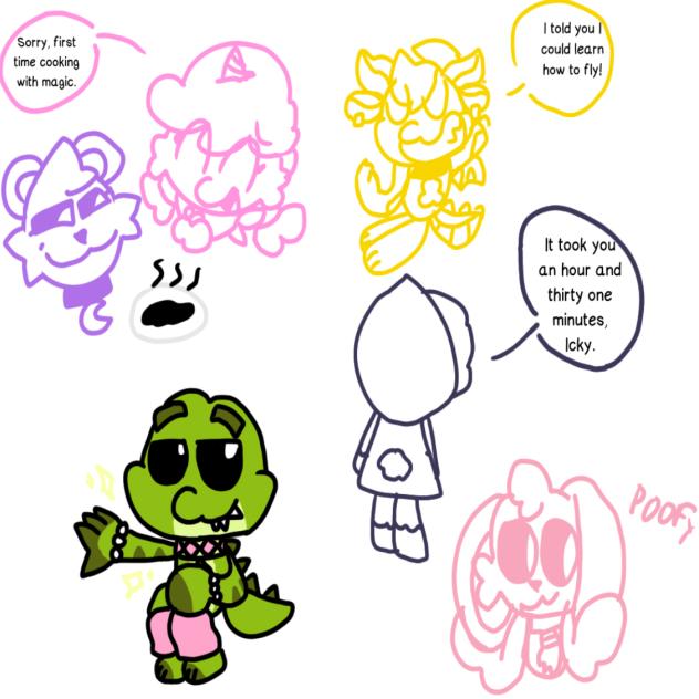 Body swap doodles