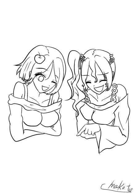 うちの子線画