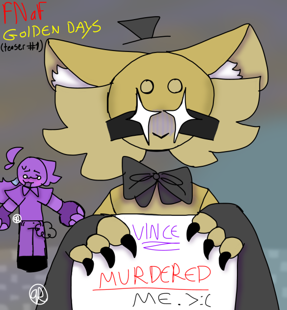 FNaF Golden Days teaser #1 - ibisPaint