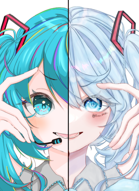 ミクちゃん合作！