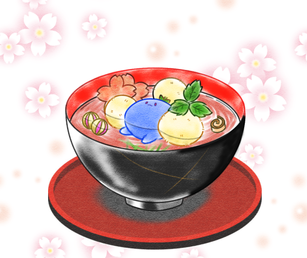 ワタッコのお吸い物