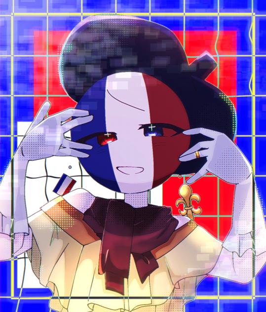 フランス　塗りました