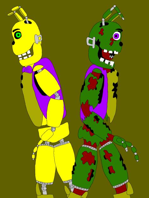 SpringBonnie and Springtrap