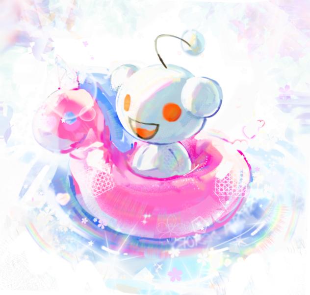 Lil Reddit guy in ballon float