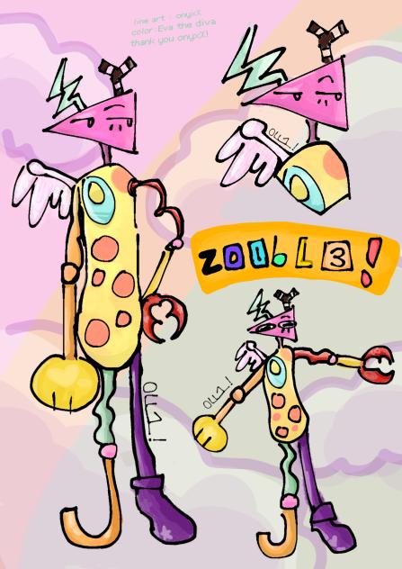 Zooble coloring