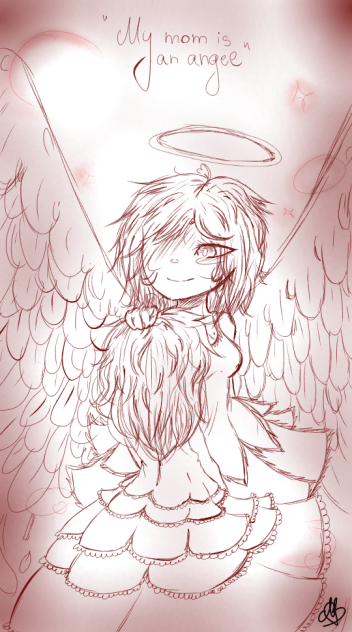 'My mom is an angel'