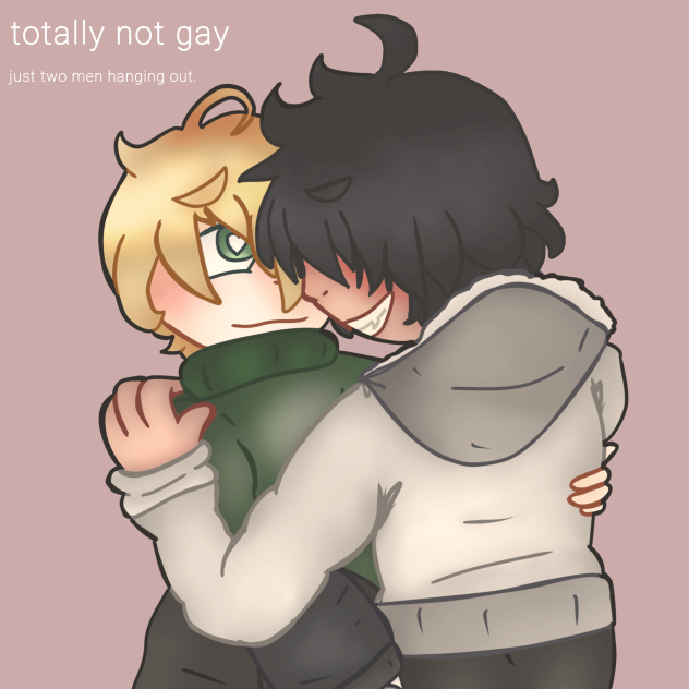 totally not gay