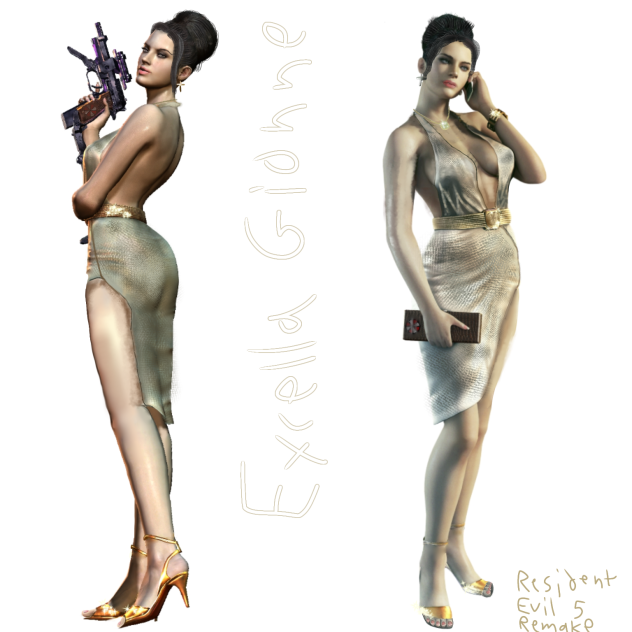 Excella Gionne (resident evil 5 Remake)