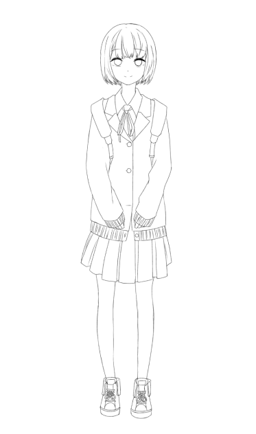 線画2