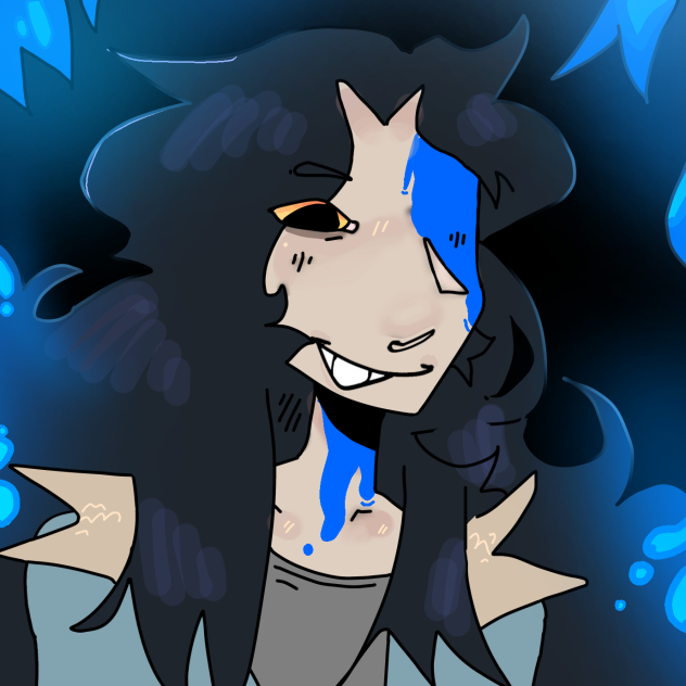 Finished old drawing of an OC