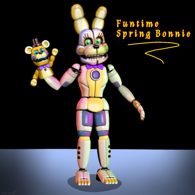 Funtime Spring Bonnie - ibisPaint