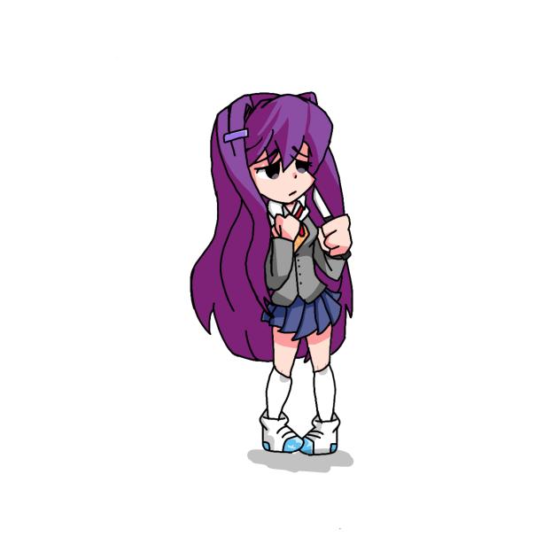 Yuri from ddlc 😄