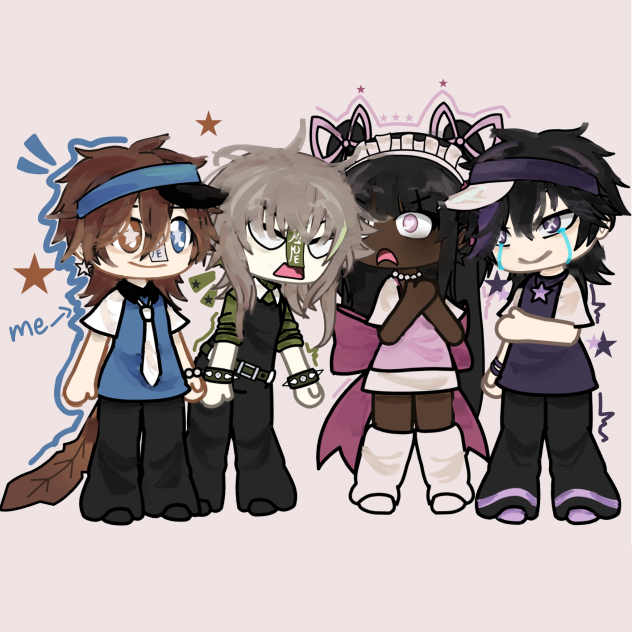 Editing my friends ocs