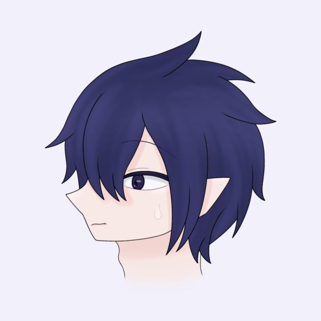 横顔練習①