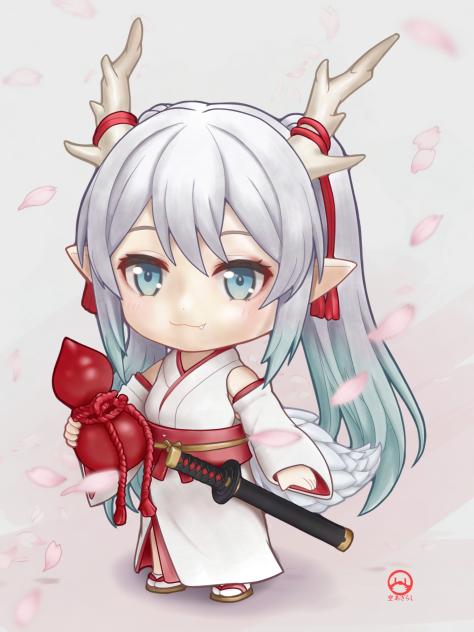 白龍様の春霞