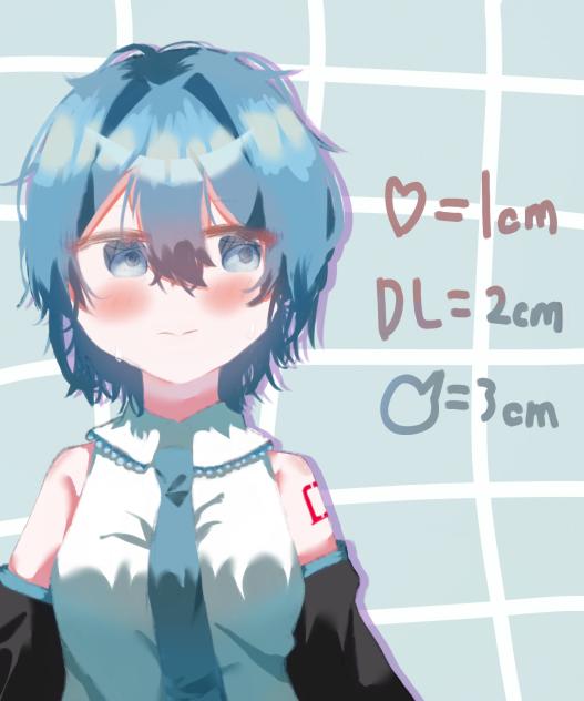 いいねごとに1cm髪が伸びるミクちゃん