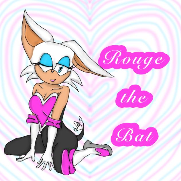 ROUGE THE BAT (old drawing again)
