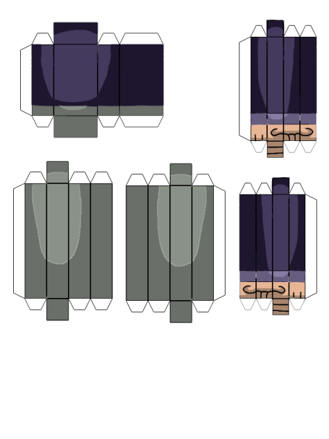 Paper craft of my OC part 2 - ibisPaint