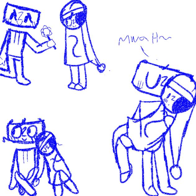 look the sillies (sketch)