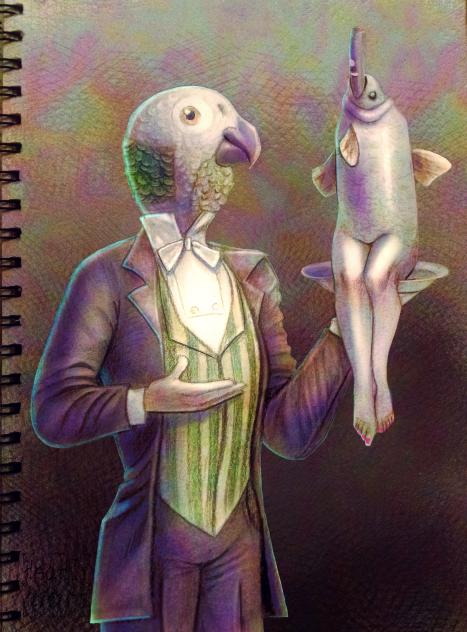 Harvey and Fish Rusty Lake