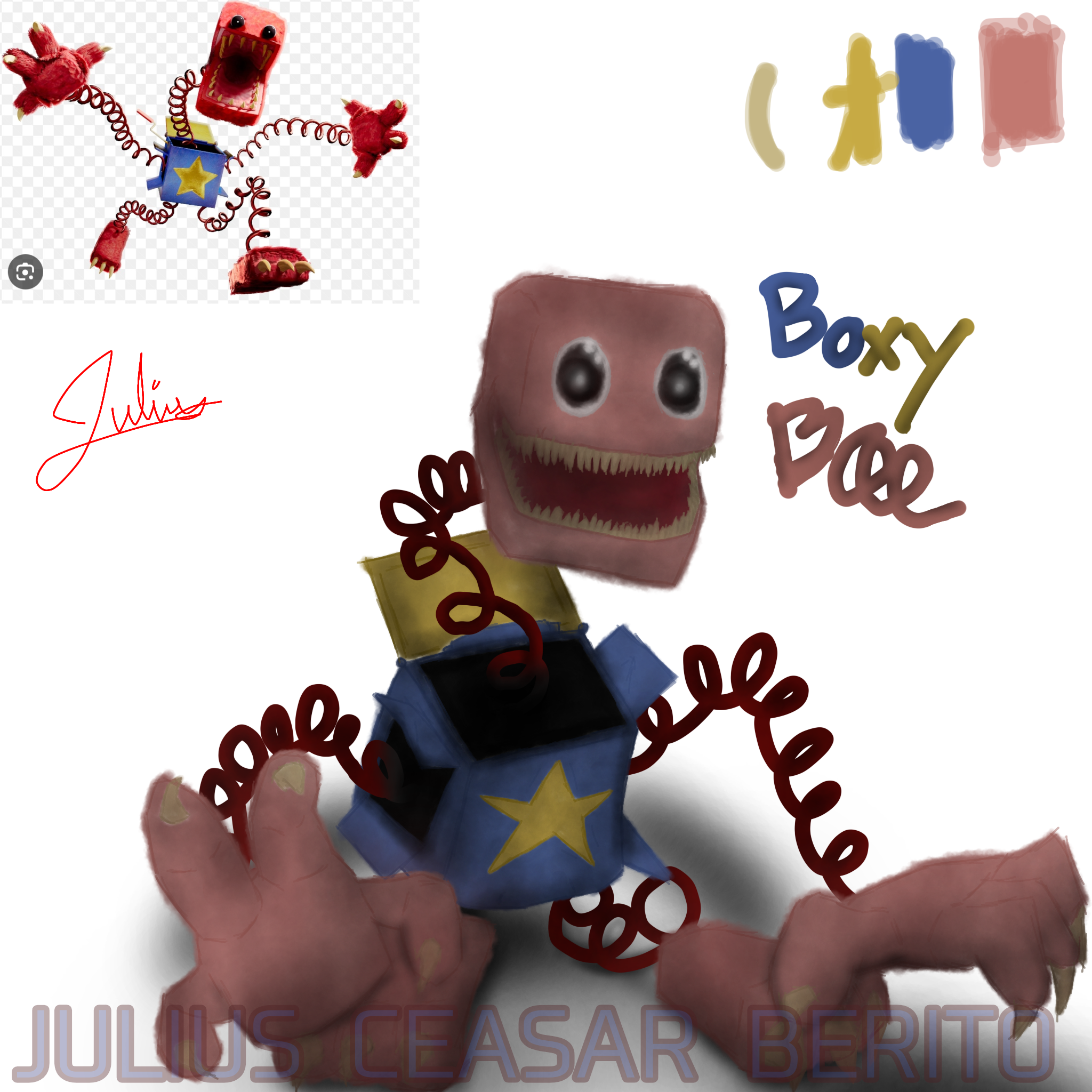 Boxy Boo - ibisPaint