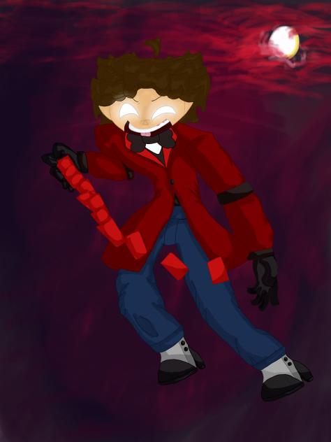 crimson but I colored it