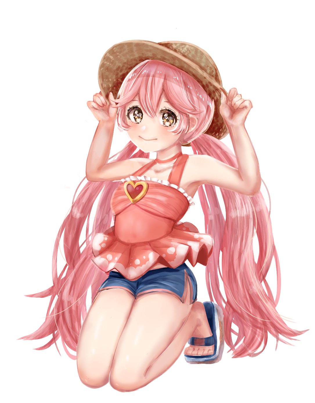 水着リリカちゃん Part1(ラフから色塗り) - ibisPaint