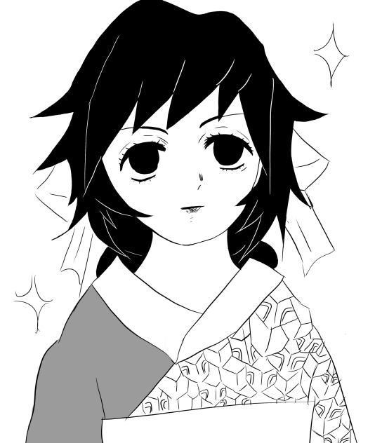 Giyuu as his genderbend
