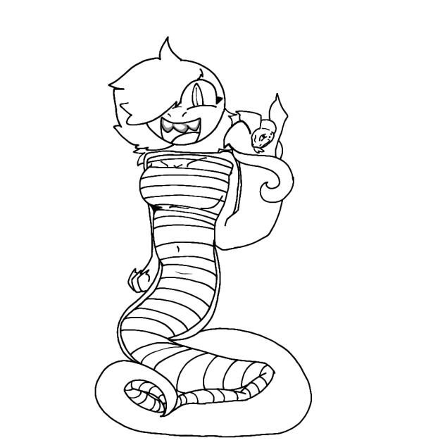 🐍snake line art🐍