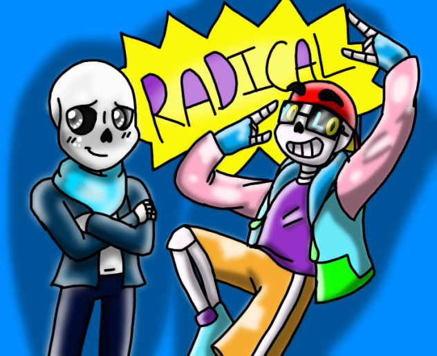 !Draw the Squad! Void and Fresh Sans - ibisPaint
