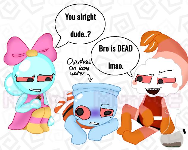 Just some normal friendship bonding!
