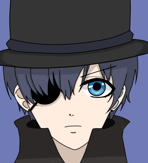 黒執事シエルくん模写