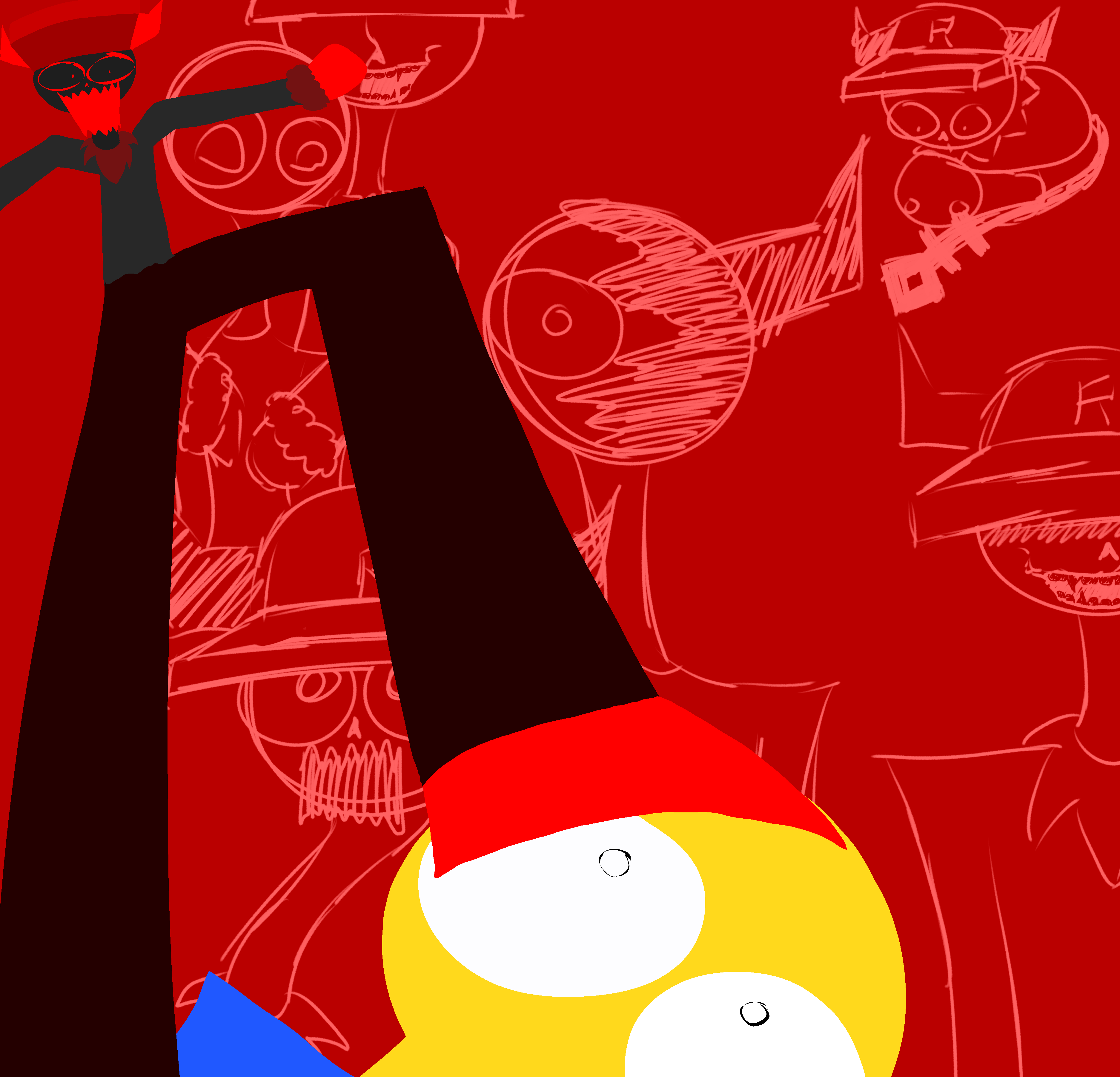 Guest 666 Stepping On Noob - ibisPaint
