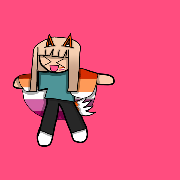 Pride Month Art! 🧡🤍🩷